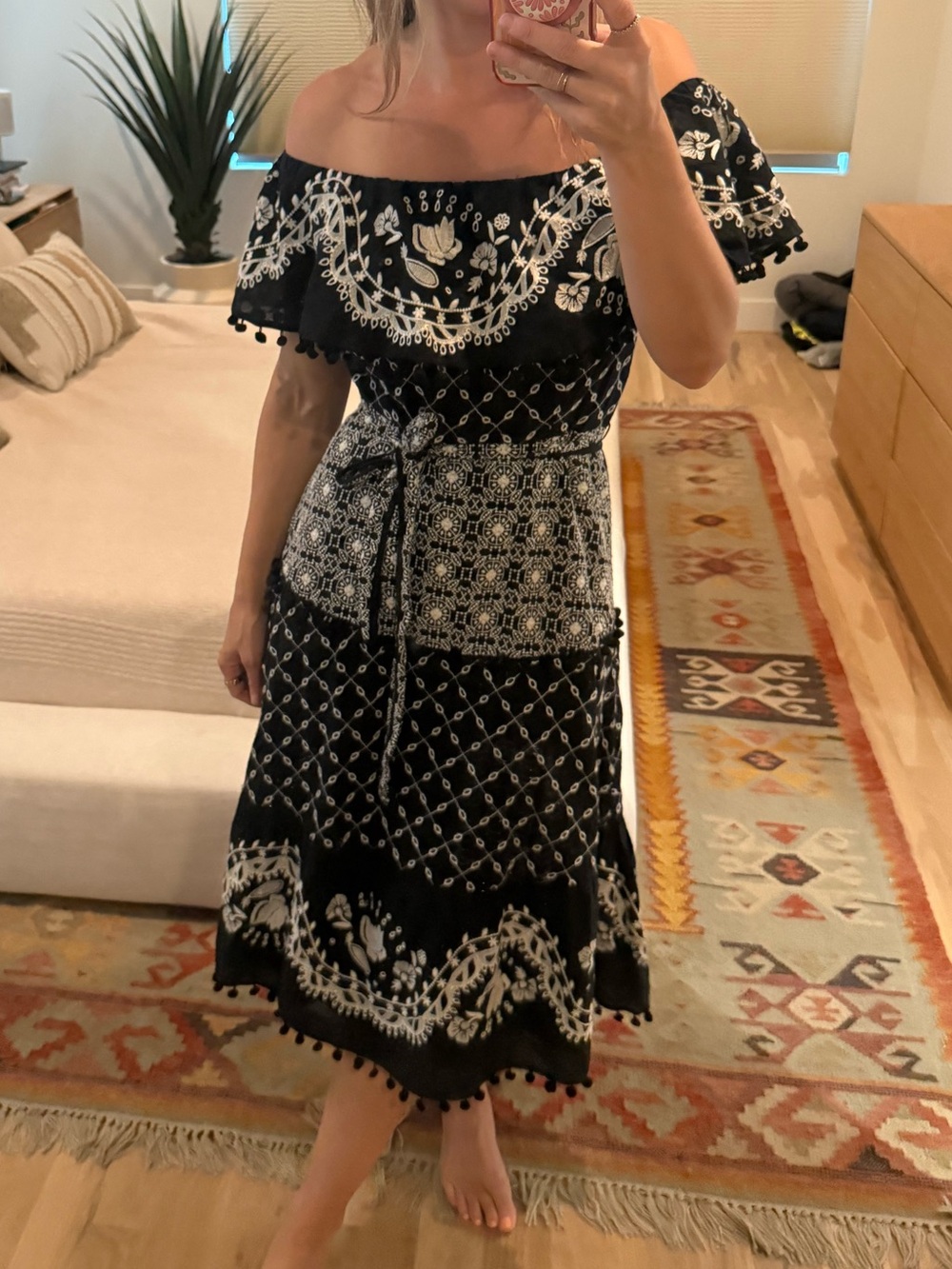 Anthropologie Marisol Off the Shoulder Dress